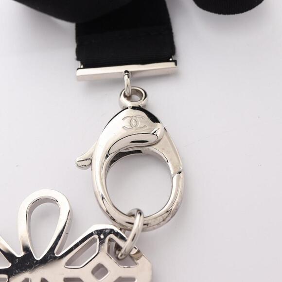 CHANEL Black Logo Necklace - Picture 8 of 8